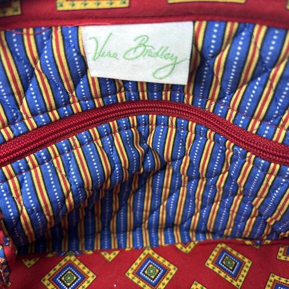 Vera Bradley Villa Red Diamond Baguette Bag (Retired) - Picture 6 of 10